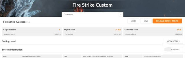 AMD Ryzen 7 4800H评测  
