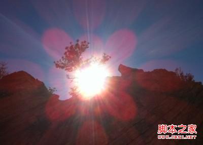 iPhone制造镜头光晕效果摄影技巧