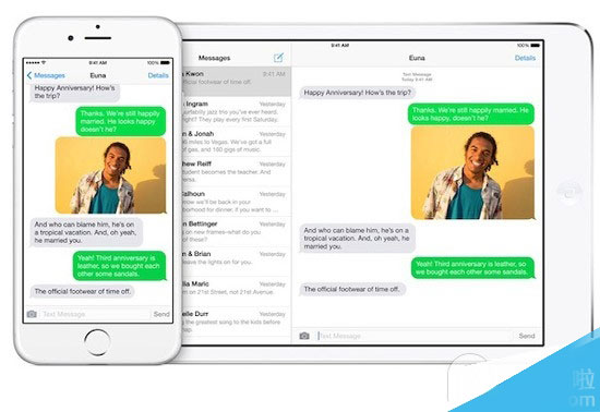 iOS8要来 短信Continuity功能跳票到十月