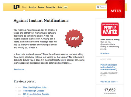 Usability Post