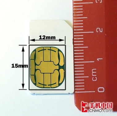 iPhone 4不杯具SIM卡剪卡制作原理教程
