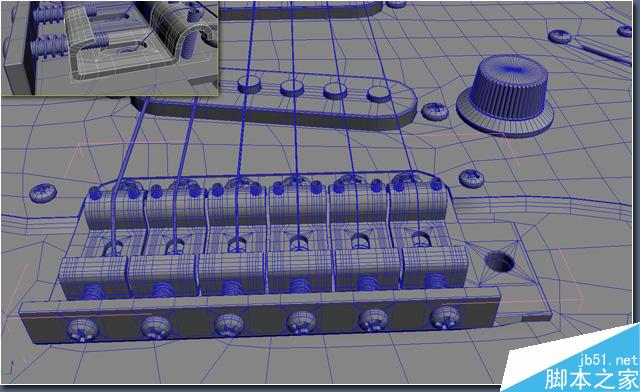 3DSMAX打造超逼真吉他 脚本之家 3DSMAX教程