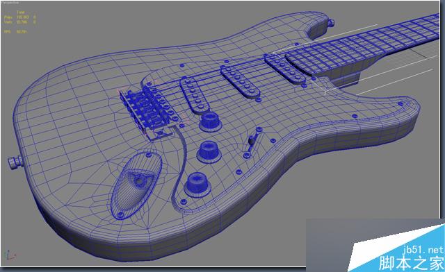 3DSMAX打造超逼真吉他 脚本之家 3DSMAX教程