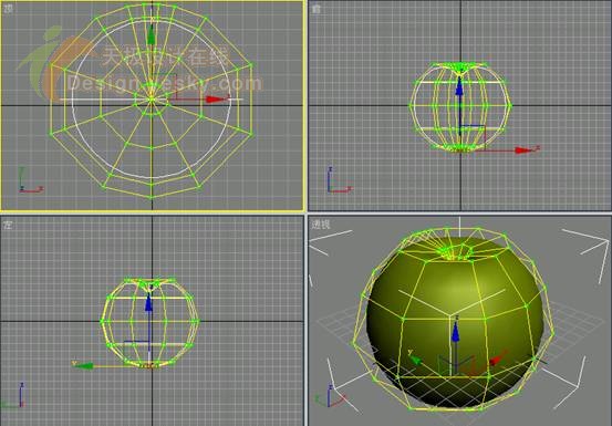 3dsmax制作逼真的苹果 脚本之家 3dsmax入门教程