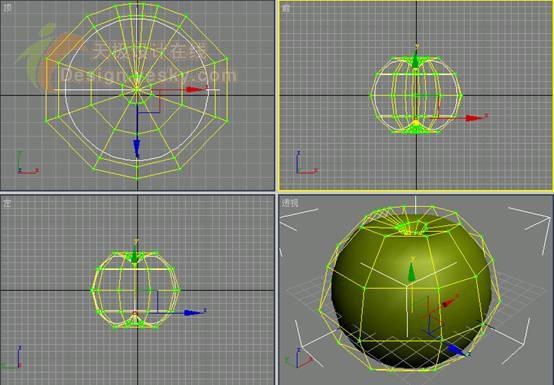 3dsmax制作逼真的苹果 脚本之家 3dsmax入门教程