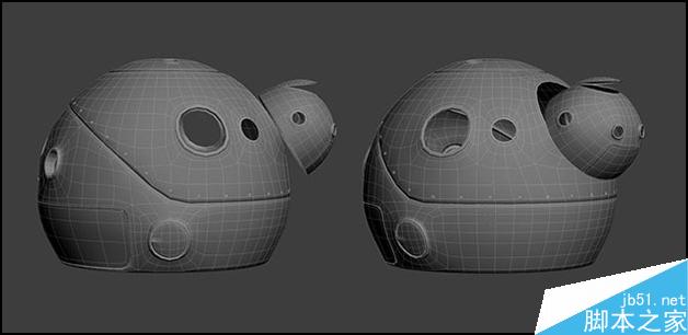 3DSMAX制作机器人 脚本之家 3DSMAX建模教程