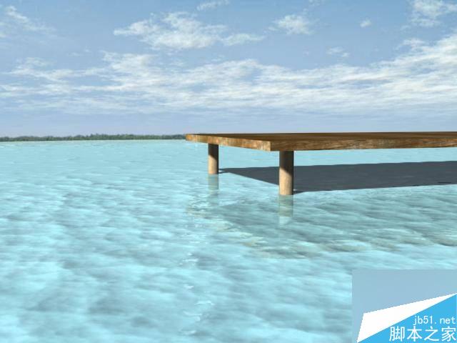 3dmax制作水的方法 脚本之家 3dsmax材质教程系列之水的材质制作