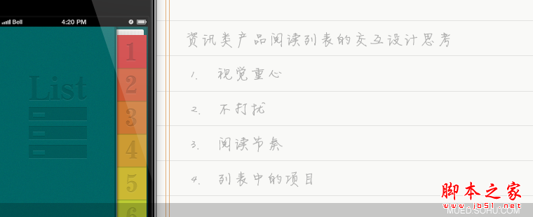 资讯类产品阅读列表的交互设计思考 脚本之家