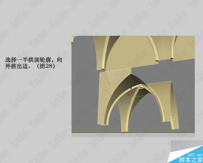 3dmax建模哥特式教堂内景系列教程 脚本之家 3dmax建模教程
