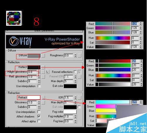 3ds max加vray制作客厅效果图 3dsmax教程 脚本之家