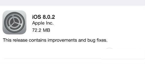 iOS8.0.2正式版发布!修复wifi过慢Touch ID失效