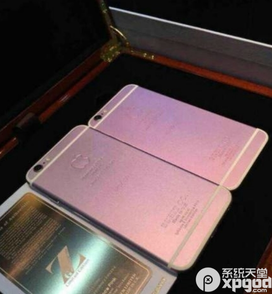 粉色版iphone6真机图赏