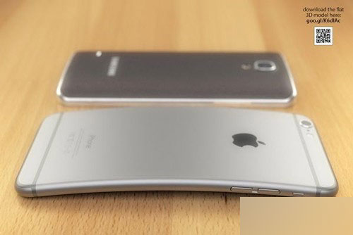 首款iPhone7概念图曝光 iPhone6/iPhone6 Plus掰弯就成了！