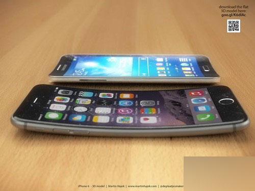 首款iPhone7概念图曝光 iPhone6/iPhone6 Plus掰弯就成了！