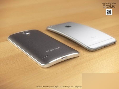 首款iPhone7概念图曝光 iPhone6/iPhone6 Plus掰弯就成了！