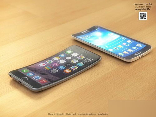 首款iPhone7概念图曝光 iPhone6/iPhone6 Plus掰弯就成了！