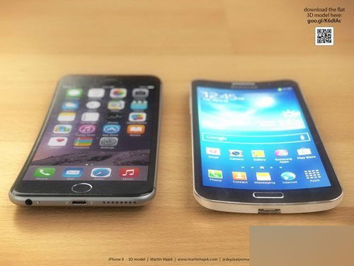 首款iPhone7概念图曝光 iPhone6/iPhone6 Plus掰弯就成了！