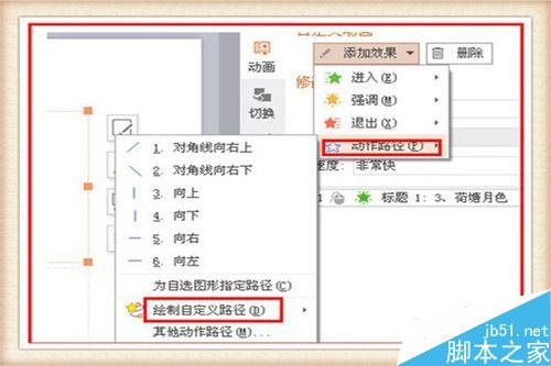 PPT中如何使用自定义动画