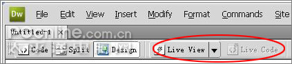 Dreamweaver CS4界面新增功能介绍 Dreamweaver CS4界面新增功能介绍
