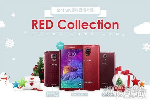 三星Note 4将推出骚红色版 圣诞节福利 
