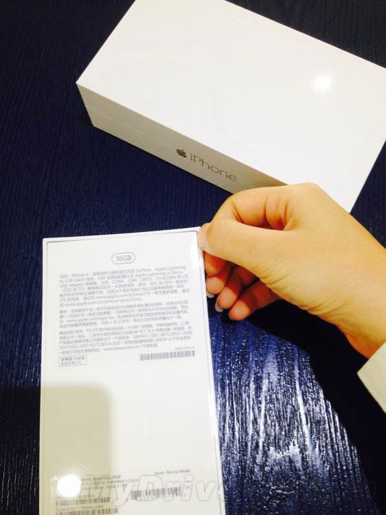 国行iPhone 6首发开箱图赏！有本事你激活啊