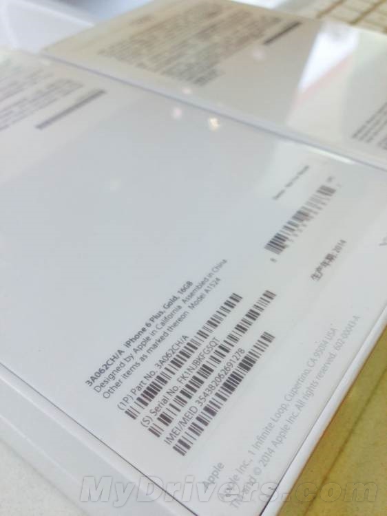 国行iPhone 6首发开箱图赏！有本事你激活啊