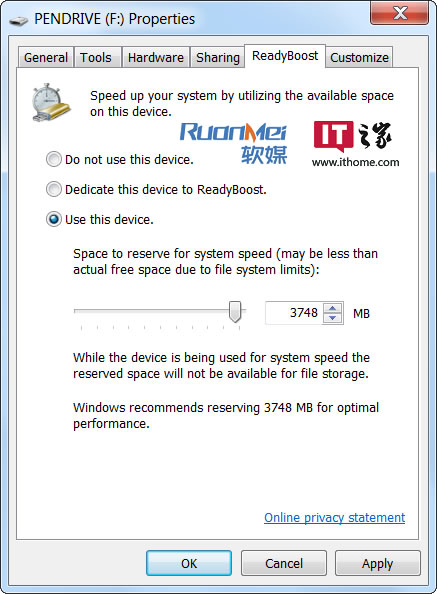 U盘给Windows7/Windows8系统加速是否真的可行？ 脚本之家