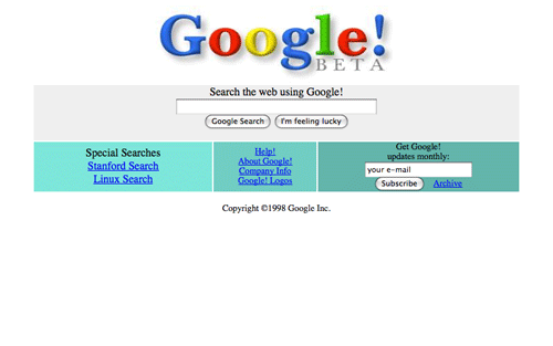 十年前的Google
