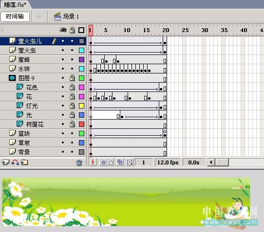 Flash实例教程 让美丽的图画动起来_脚本之家www.jb51.net转载