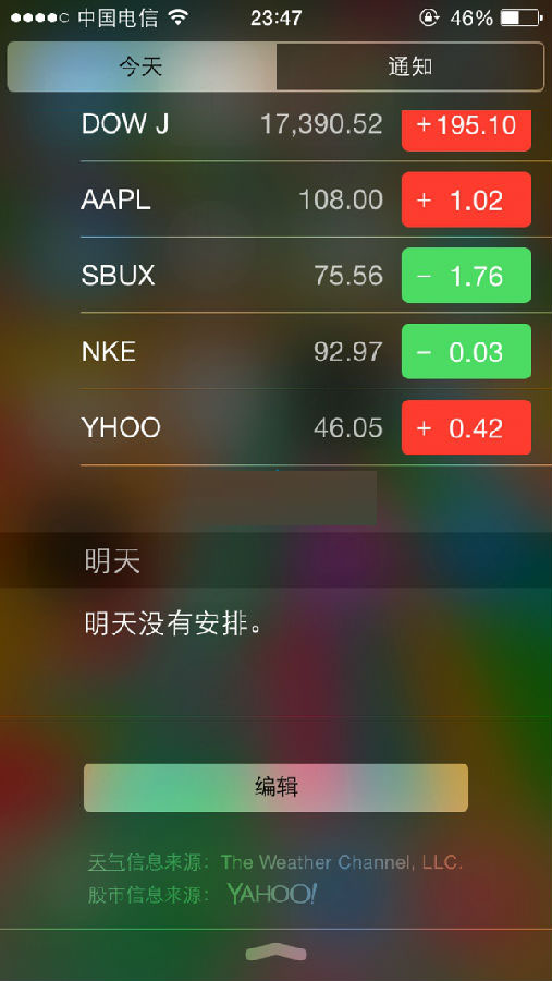 iOS8股市通知怎么取消 关闭ios8股市提醒功能教程