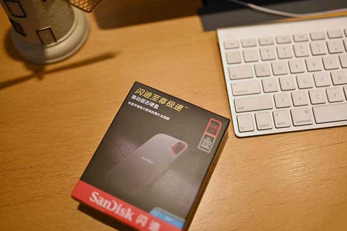 550m/s，移动硬盘中的战斗机：闪迪E60开箱