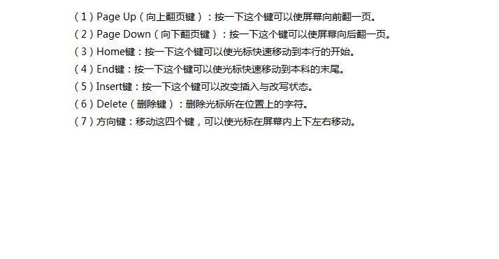 认识电脑键盘