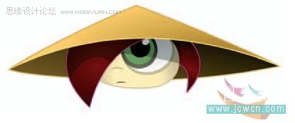 Flash cs3鼠绘教程：绘制摇动的卡通头像,PS教程,思缘教程网