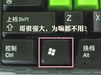 与Win键相关的快捷键组合