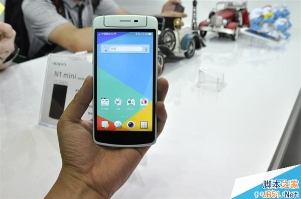 OPPO N1 mini真机抢鲜看：闪亮