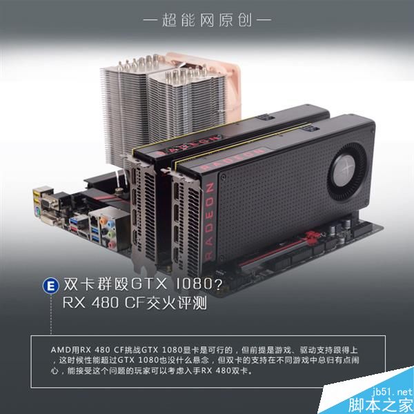 AMD RX 480双卡测试：灭掉GTX 1080