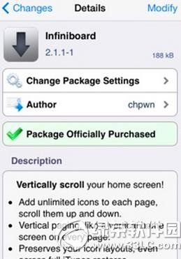 infiniboard怎么用？ios8越狱infiniboard插件使用方法1