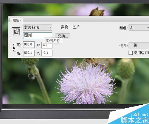 flash按钮控制实例——改变图片大小深浅