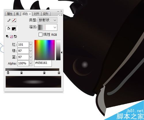 flash绘制昆虫——蝼步甲