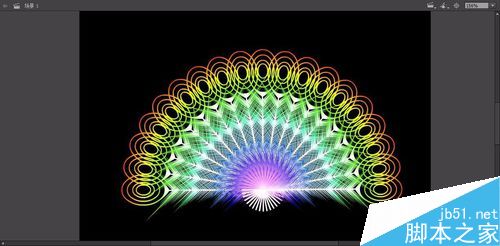 flash制作漂亮的羽毛扇子