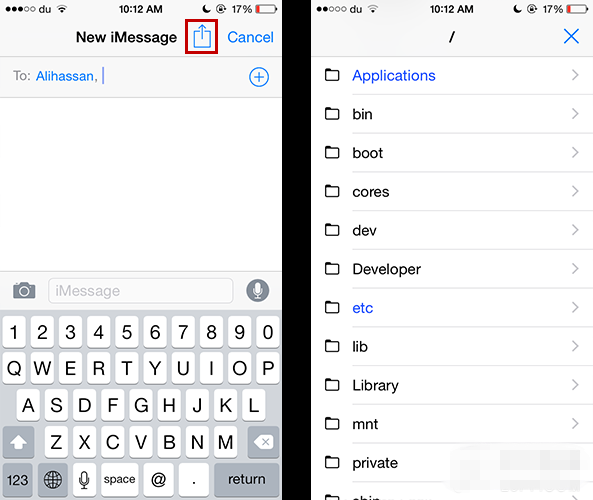 突破限制：iMessage从此可以发送任意文件了！