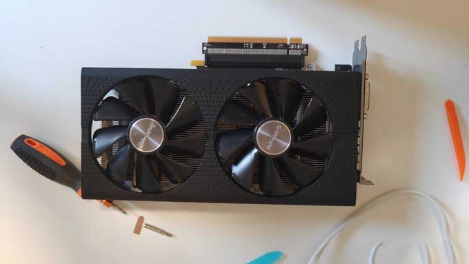 450元捡到的蓝宝石RX570白金 4G版，开箱以及更换硅脂分享
