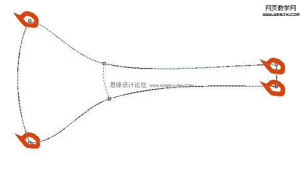 CorelDraw网格填充工具绘制卡通唢呐_脚本之家