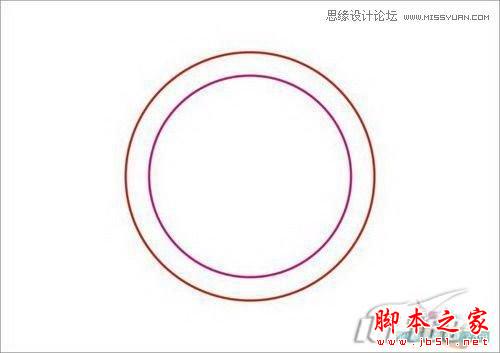 CorelDraw交互式调和工具制作卡通彩虹,脚本之家