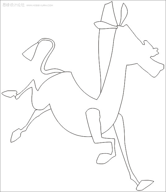 CorelDraw详细打造打造三维动感斑马,脚本之家