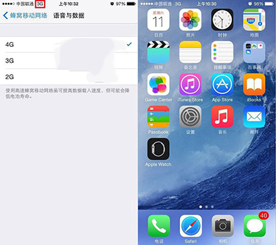 解决iPhone6开4G显示3G
