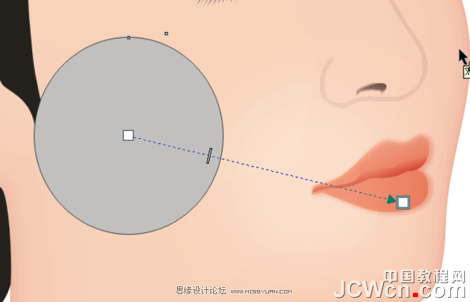 CorelDRAW鼠绘教程：绘制著名词人李清照,破洛洛