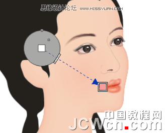 CorelDRAW鼠绘教程：绘制著名词人李清照,破洛洛