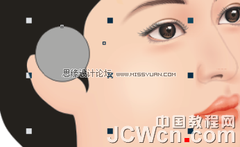 CorelDRAW鼠绘教程：绘制著名词人李清照,破洛洛