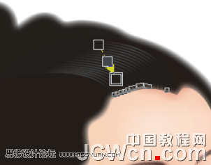 CorelDRAW鼠绘教程：绘制著名词人李清照,破洛洛
